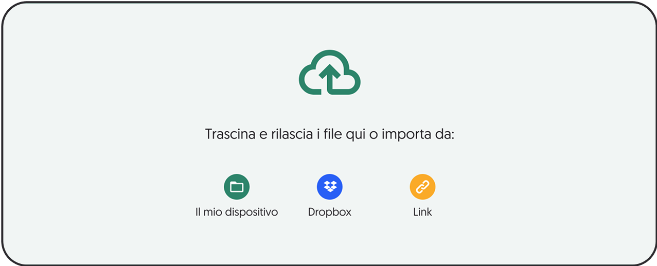 Screenshot of the Amberscript application interface