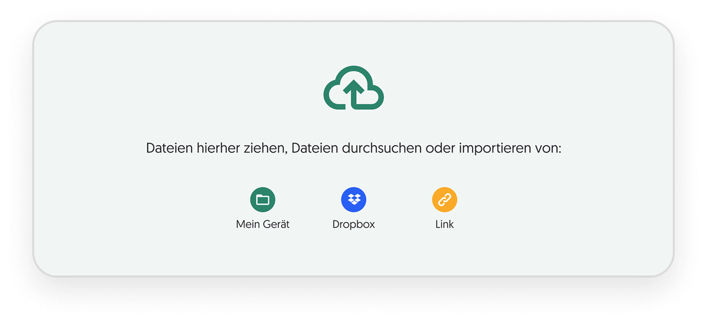 Screenshot of the Amberscript application interface