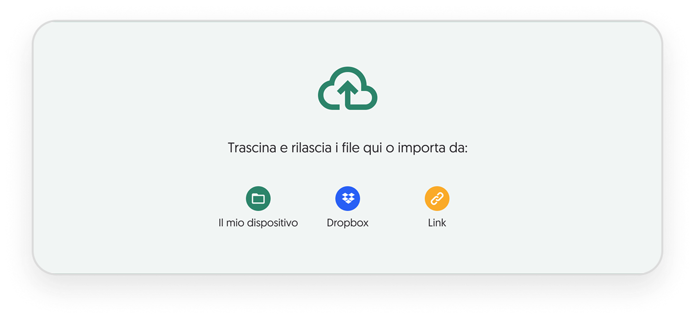 Screenshot of the Amberscript application interface